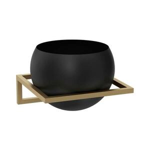 Fali virágtartó 27x29 cm arany színben 9028 kép