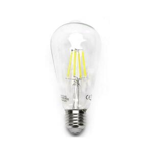B.V. LED Izzó FILAMENT ST64 E27/6W/230V 6500K kép