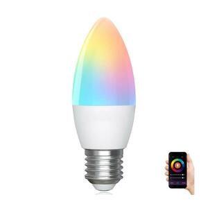 B.V. LED RGBW Dimmelhető izzó C37 E27/6, 5W/230V 2700 kép