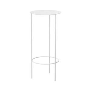 Virágállvány 70x32 cm fehér 8080 kép