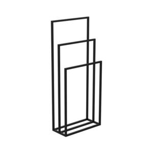 Törölközőtartó 105x45 cm fekete 9900 kép