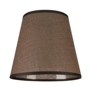 Pótló árnyékoló LORENZO E27 falikarhoz, 16 cm átmérő, barna shade 49 brown kép