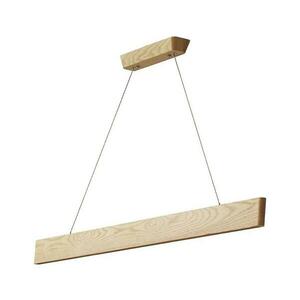 LED Csillár zsinóron LED/26W/230V 4000K 150 cm kőris/tömör fa WRL0122 kép