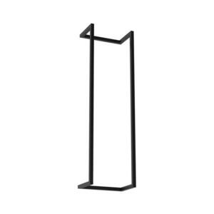 Fali törölközőtartó 78x23 cm fekete 9880 kép