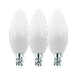 KÉSZLET 3x LED Izzó C37 E14/6W/230V 3000K kép