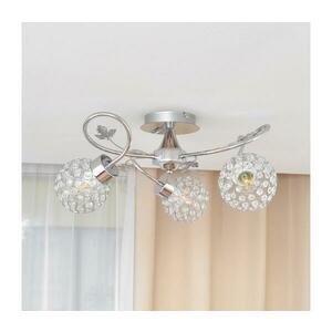 Felületre szerelhető csillár SOPHIA 3xE27/15W/230V fényezett króm/átlátszó W kép