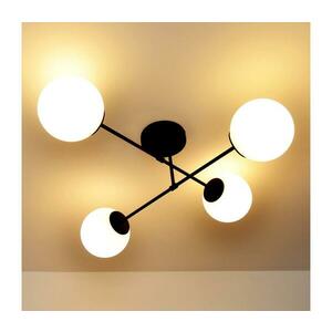 Felületre szerelhető csillár MOON 4xE27/15W/230V fekete W kép