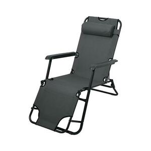 Összecsukható állítható szék antracit 13513 kép