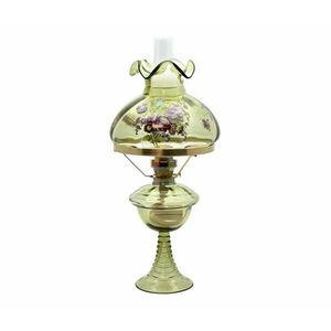 Floriánova huť Petroleumlámpa JASMÍNA 50 cm erdőzöld színben 111 kép