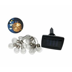 LED Napelemes kültéri lánc 10xLED/1, 2V 300 mAh 2, 2 m IP44 034 0001035 kép