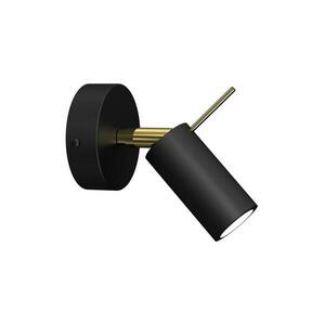 Fali spotlámpa PRESTON 1xGU10/40W/230V fekete/arany MLP7634 kép