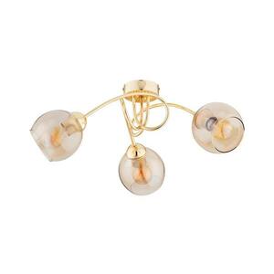 Felületre szerelhető csillár SEYLA 3xE27/60W/230V arany/bézs 62410 kép