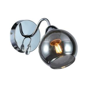 Fali spotlámpa CONNOR 1xE27/15W/230V fényezett króm/szürke MLP0872 kép