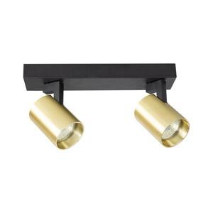 Spotlámpa VOLF 2xGU10/10W/230V arany/fekete ML0680 kép