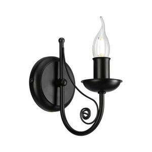 Fali lámpa DONATO 1xE14/40W/230V fekete KM kép