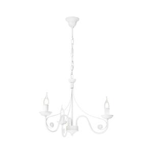 Csillár láncon DONATO 3xE14/40W/230V fehér LM kép