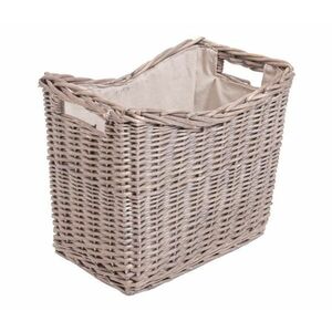 Lienbacher Fonott kosár fogantyúval tűzifához 40x45 cm 21.02.628.2 kép