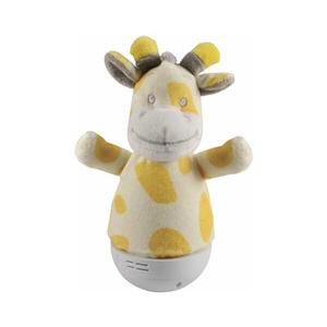 LED RGB gyerek éjjeli lámpa dallammal 3xAAA/5V zsiráf 326744 kép