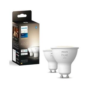 KÉSZLET 2x LED Dimmelhető izzó Philips Hue WHITE GU10/4, 2W/230V 2700K 8720169230231 kép