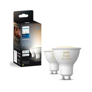 KÉSZLET 2x LED Dimmelhető izzó Philips Hue WHITE AMB. GU10/4, 2W/230V 2200 kép
