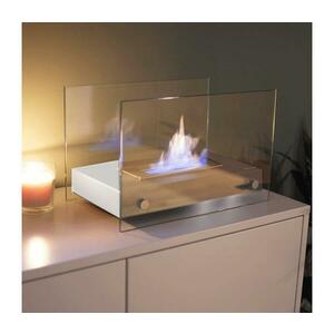 Kratki BIO kandalló HOTEL/MINI 25, 2x39cm 1kW fehér, TUV tanúsítványval HOTEL/MINI/BIALY/TUV kép