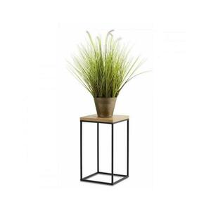 HowHomely BASICLOFT virágtartó állvány 40x24 cm fekete/barna HH kép