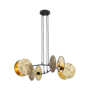 EMIBIG Csillár zsinóron MOTIF 4xE27/15W/230V arany 1326/4 kép