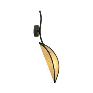 EMIBIG Fali lámpa LOTUS 1xE14/10W/230V fekete/bézs 1108/K1 kép