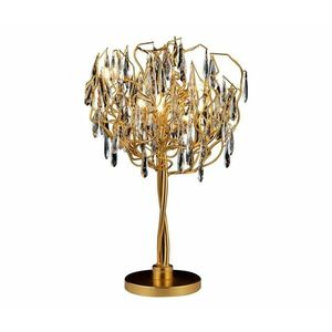 Kristály asztali lámpa 5xG9/40W/230V arany CA061/T kép