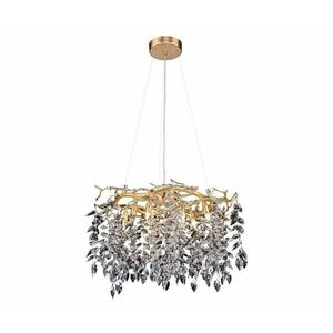 Kristály csillár zsinóron 9xG9/40W/230V arany CA011/600 kép