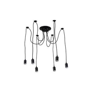 Tápkábel 6xE27/60W/230V pók fekete BH5361 kép