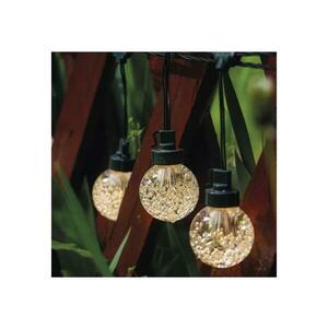 LED Kültéri dekoratív lánc 20xLED/12, 6m IP44 meleg fehér DCPW07 kép