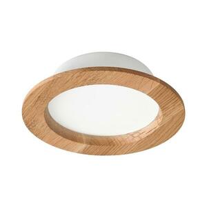 LED Beépíthető lámpa WOODY SPOT LED/12, 5W/230V 4000K tölgy ø 16 cm LD kép