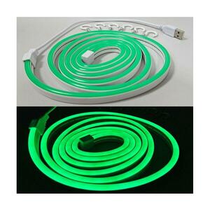 LED Rugalmas Szalag NEON LED/5V USB 1, 8 m zöld 008 0001127 kép