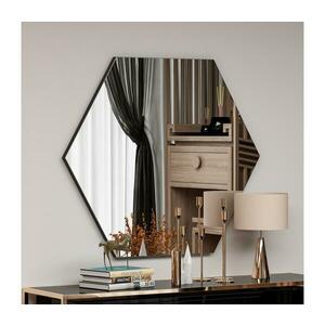 Fali tükör ZEO 60x70 cm fekete 116SAM1121 kép