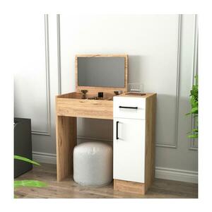 Toaletní stolek INCI 108, 8x77 cm borovice atlantic/bílá INCI sminkasztal 108, 8x 550ARN2796 kép