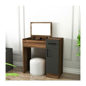 Öltözködő asztal INCI 108, 8x77 cm dió/fekete 550ARN2797 kép