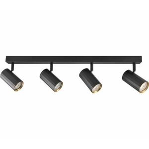 spotlámpa NICEA 4xGU10/10W/230V fekete 323446 kép