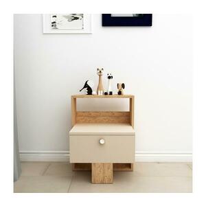 Éjjeli szekrényke SNEKER 60x48, 6 cm bézs/atlanti fenyő 550ARN2607 kép