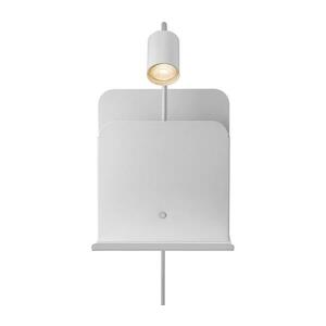 Nordlux ROOMI fali lámpa polccal, USB, 1xGU10/8W/230V, fehér 2112551001 kép