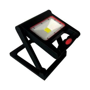 LED fényerőszabályozható újratölthető reflektor LED/10W/3, 7V 4000 mAh IP54 fekete kép