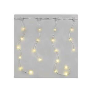 LED kültéri karácsonyi fényfüzér 100 LED, 8 funkció, 7, 9x0, 7m, IP44, meleg fehér D3CW02 kép