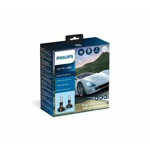 Philips 11336U91X2 2x LED autóizzó Ultinon Pro9100 H3 PK22s 13, 2W 12/24V Phil kép