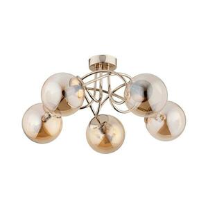 Csillár BANKO 5xE14/10W/230V réz 63204 kép