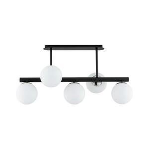 Csillár rúdon TUKANE 5xE14/10W/230V fekete 63260 kép