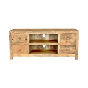 RAAVI TV asztal HINA 60x140 cm tömör fa/mangó fa HINA kép