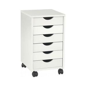 Halmar Irodai szekrény SIMON 63x37 cm fehér V kép