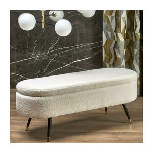 Halmar Pad tárolóhellyel AVEIRO 46x120 cm fehér V kép