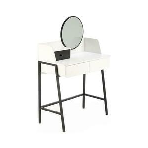 Halmar Öltözködő asztal AGNES 120x80 cm fehér/fekete V kép