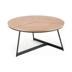 Halmar Kávésasztal KARIDA 41x80 cm bézs/fekete V kép